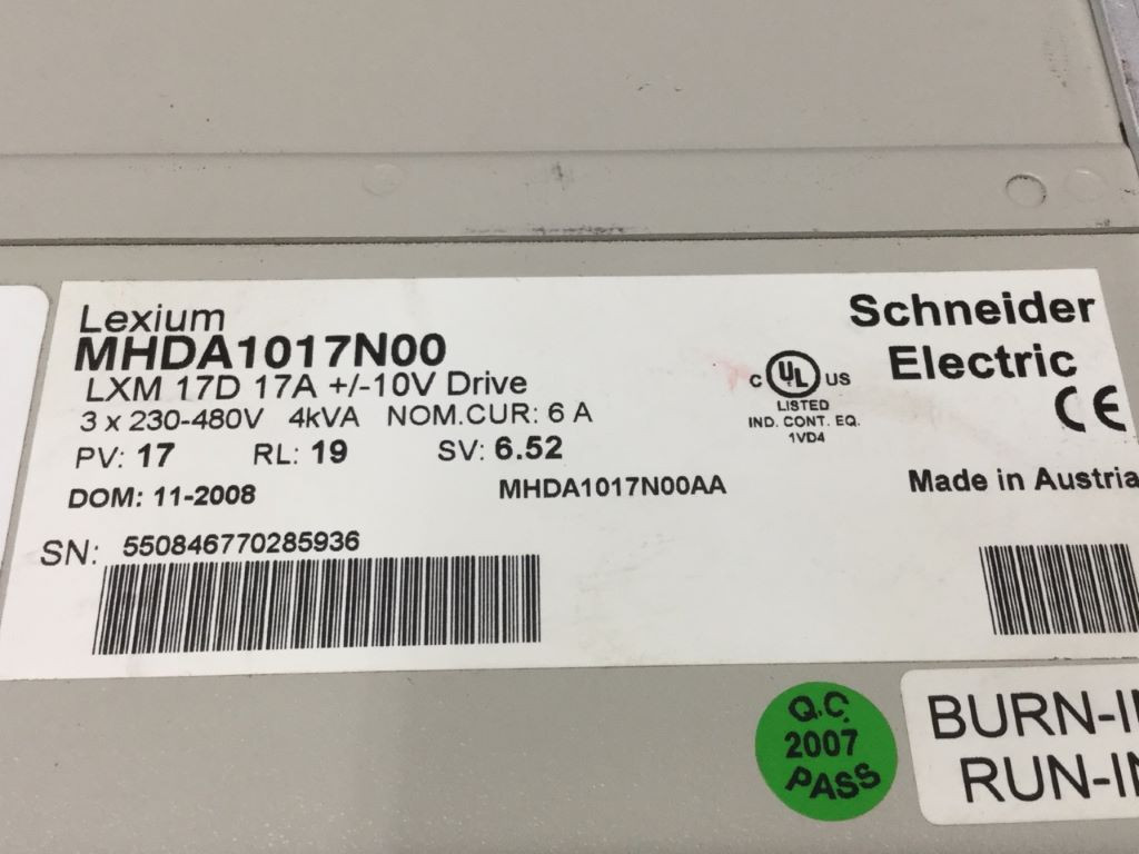 SCHNEIDER  MHDA1017N00