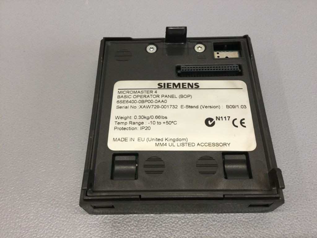SIEMENS 6SE6400-0BP00-0AA0