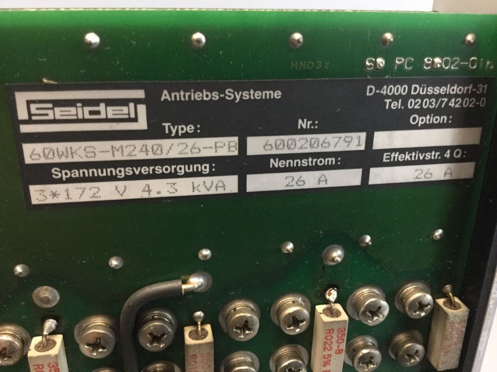 SEIDEL 60WKS-M240/26-PB