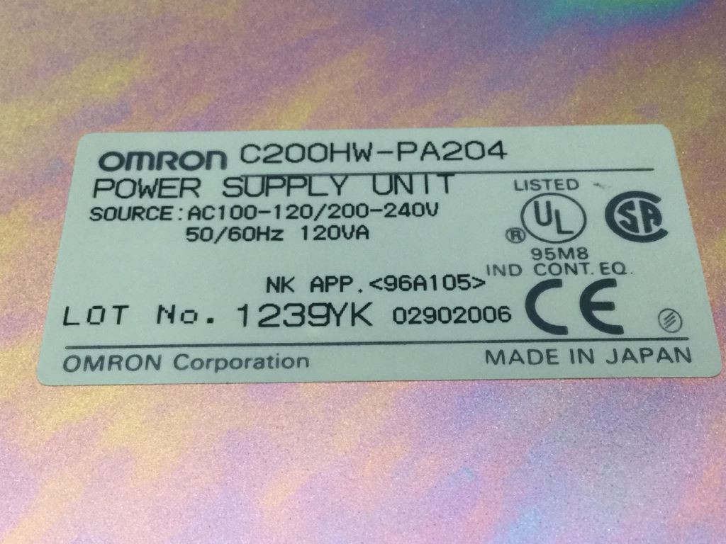 OMRON C200HW-PA204