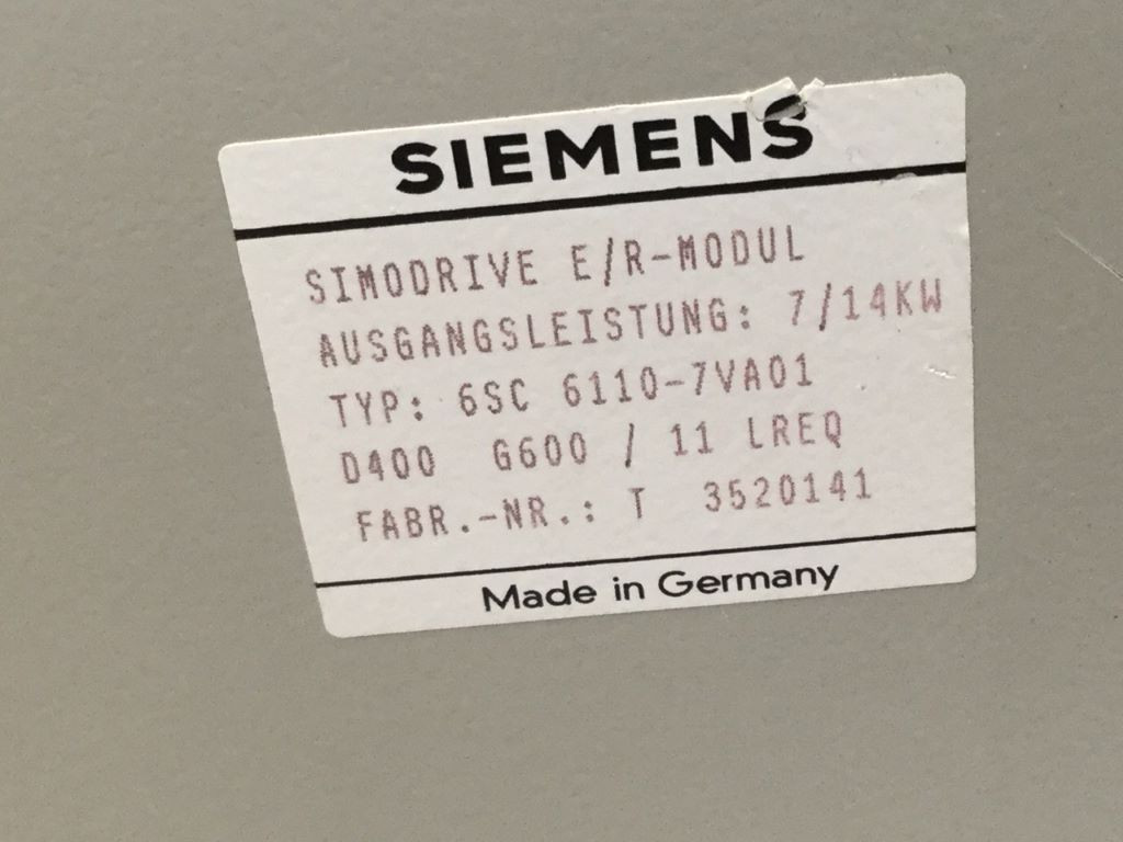 SIEMENS 6SC6110-7VA01