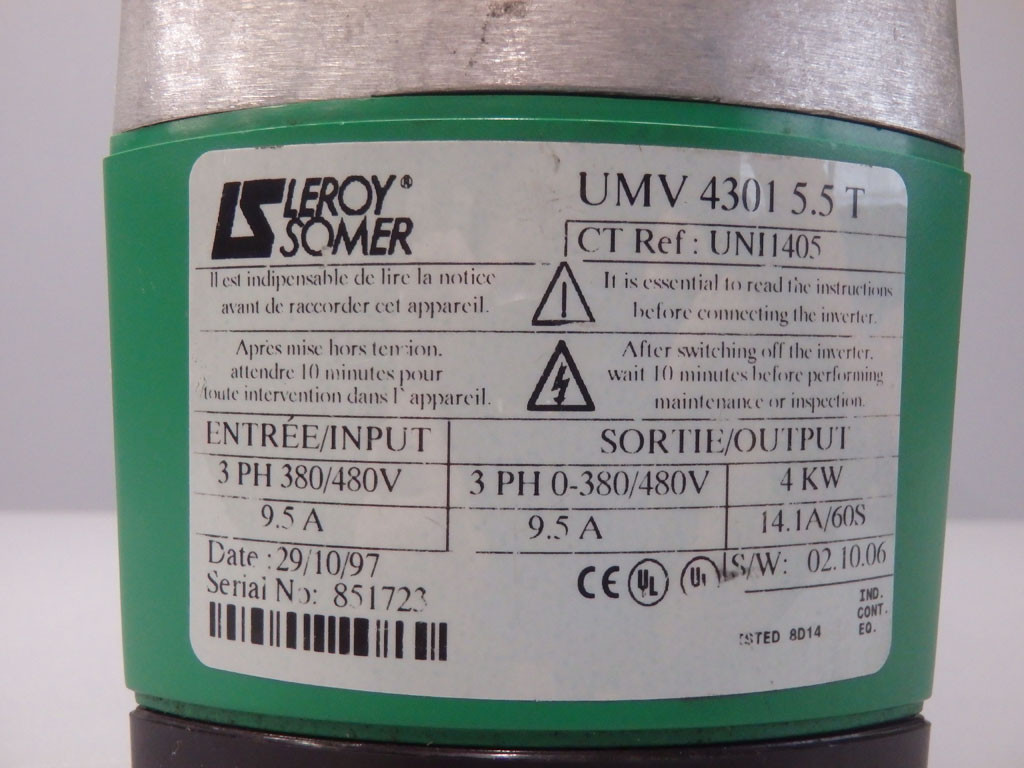 LEROY SOMER  UMV43015.5T
