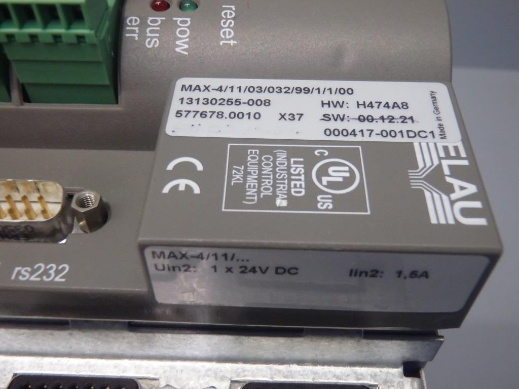 SCHNEIDER  MAX-4/11/03/032/99/1/1/00