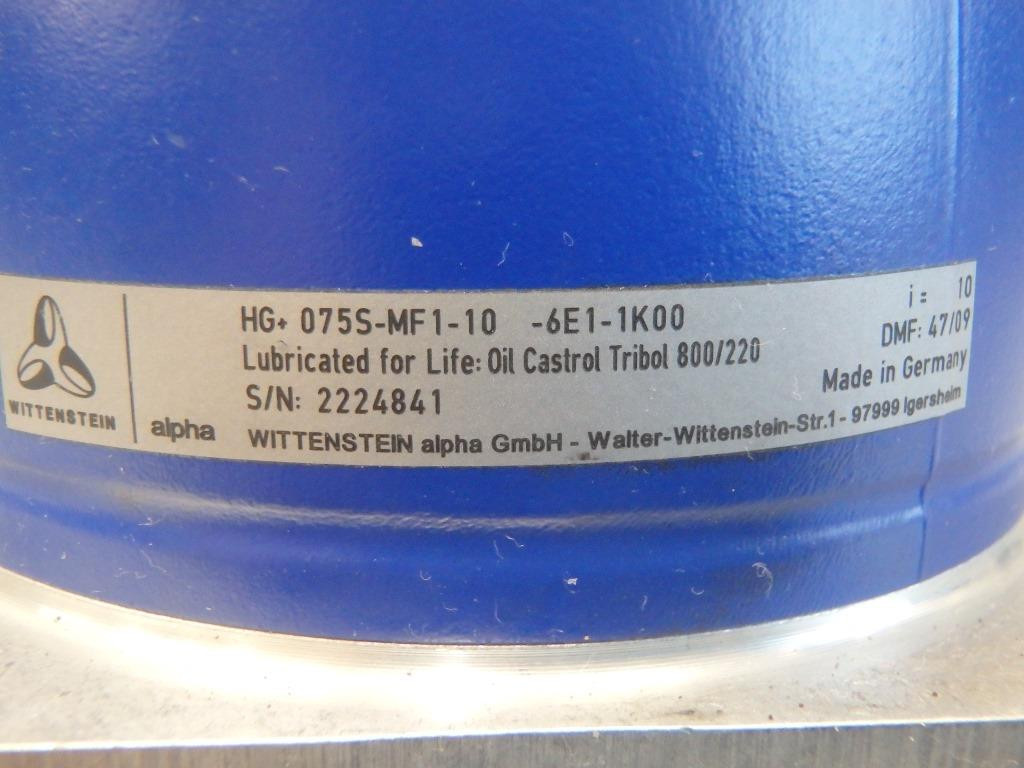 WITTENSTEIN HG+075S-MF1-10-6E1-1K00