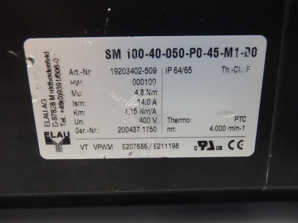 ELAU SM100-40-050-P0-45-M1-B0