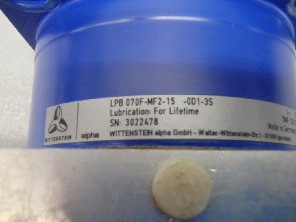 WITTENSTEIN LPB070F/MF2/15/0D1/3S