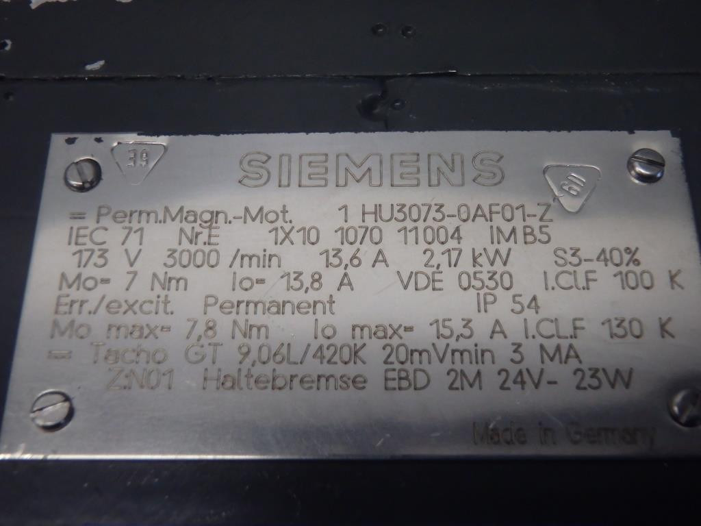 SIEMENS 1HU3073-0AF01-Z