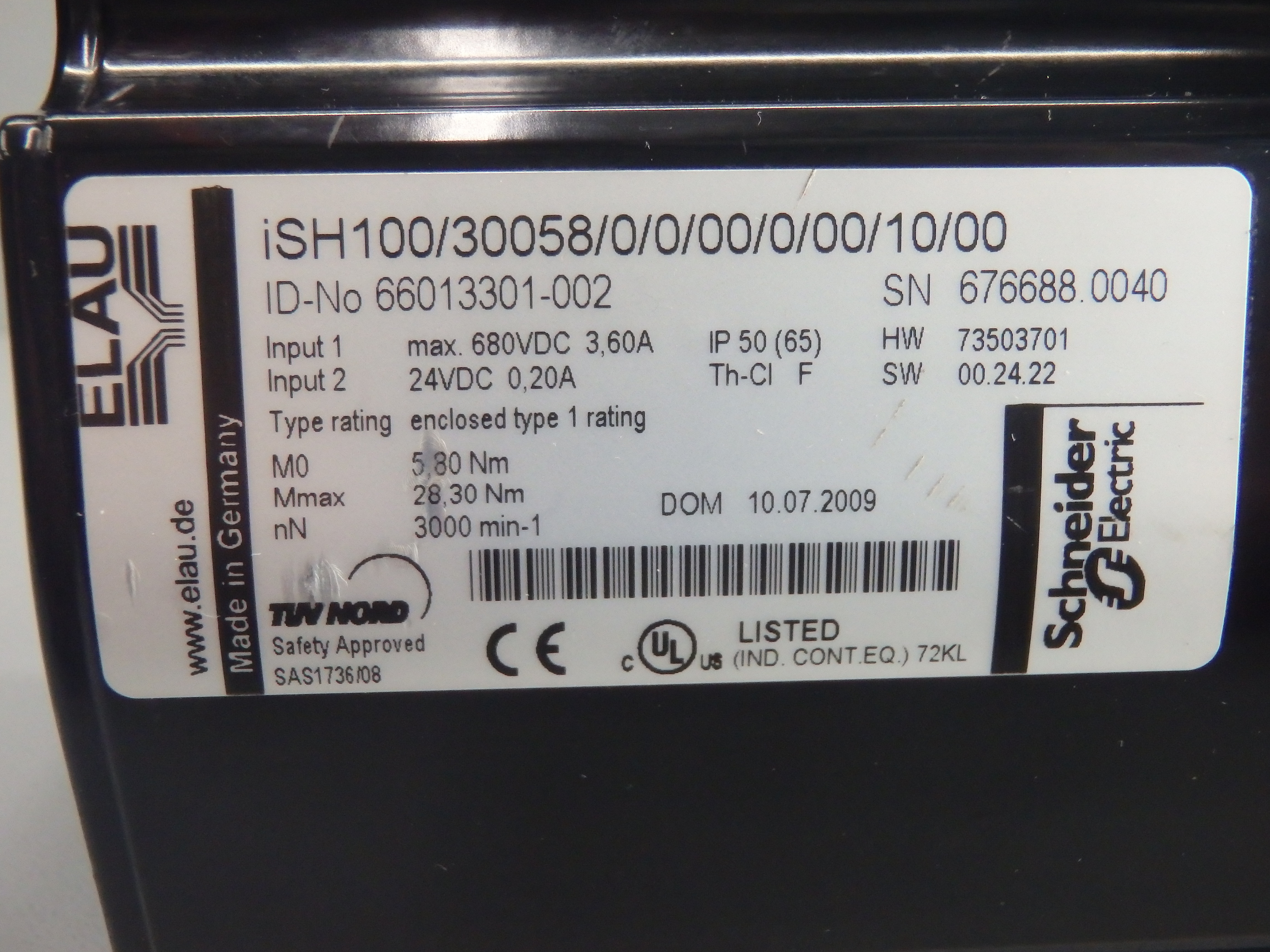 ELAU ISH100/30058/0/0/00/0/00/10/00