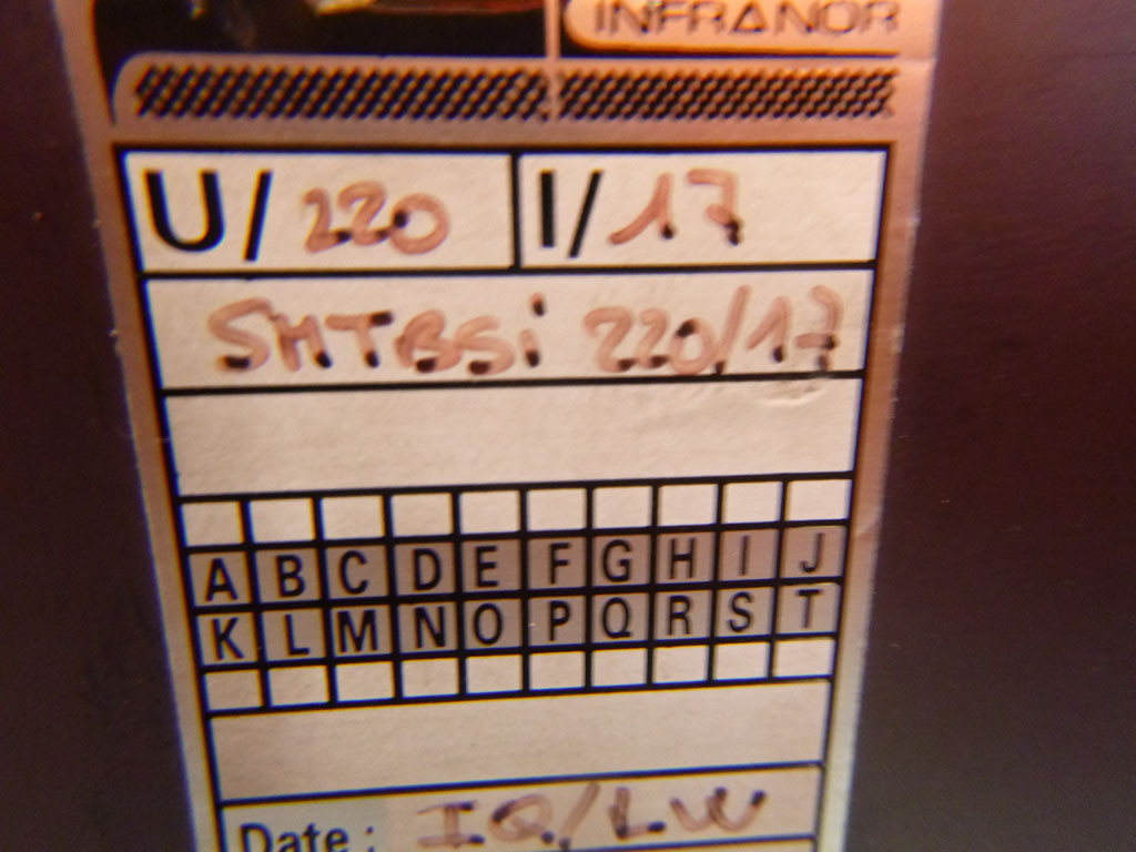 INFRANOR SMT-BSI220/17