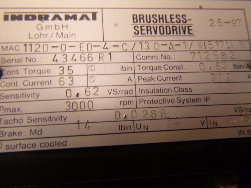 INDRAMAT MAC112D-0-ED-4-C/130-A-1/WI517LV/S05