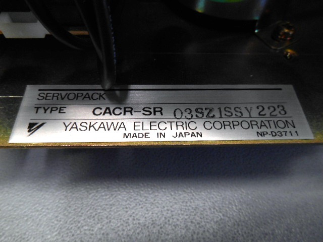 YASKAWA CACR-SR03SZ1SSY223