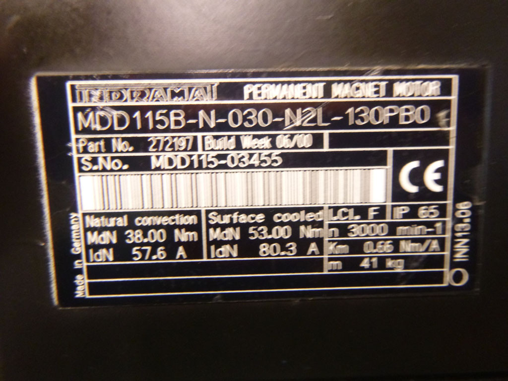 INDRAMAT MDD115B-N-030-N2L-130PB0