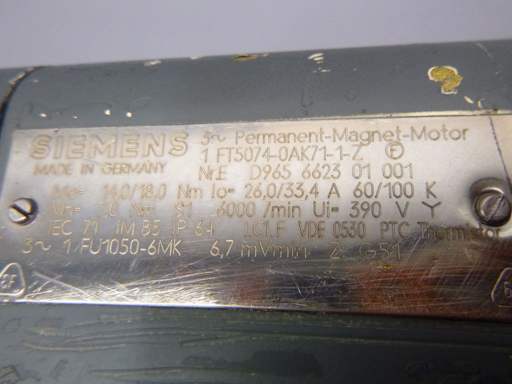 SIEMENS 1FT5074-0AK71-1