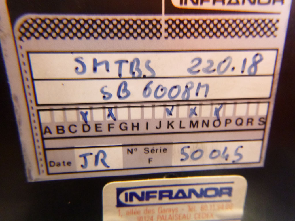 INFRANOR SMT-BS220/18