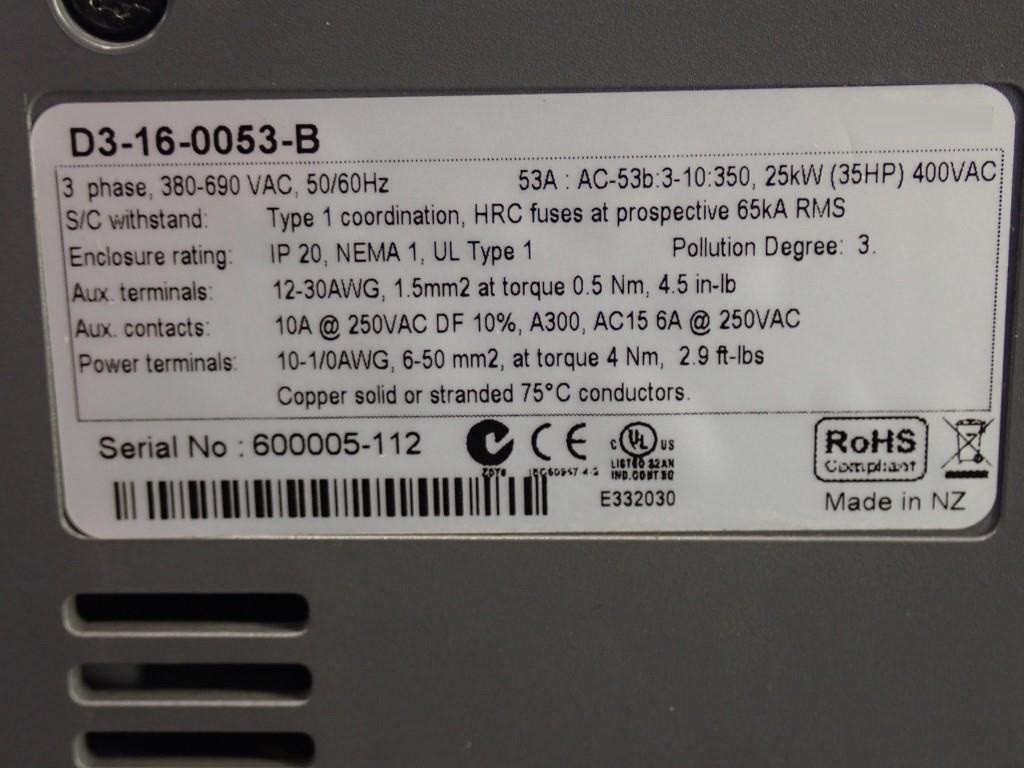 LEROY SOMER  D3-16-0053-B