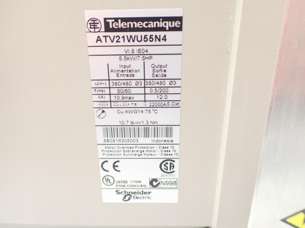 TÉLÉMÉCANIQUE  ATV21WU55N4