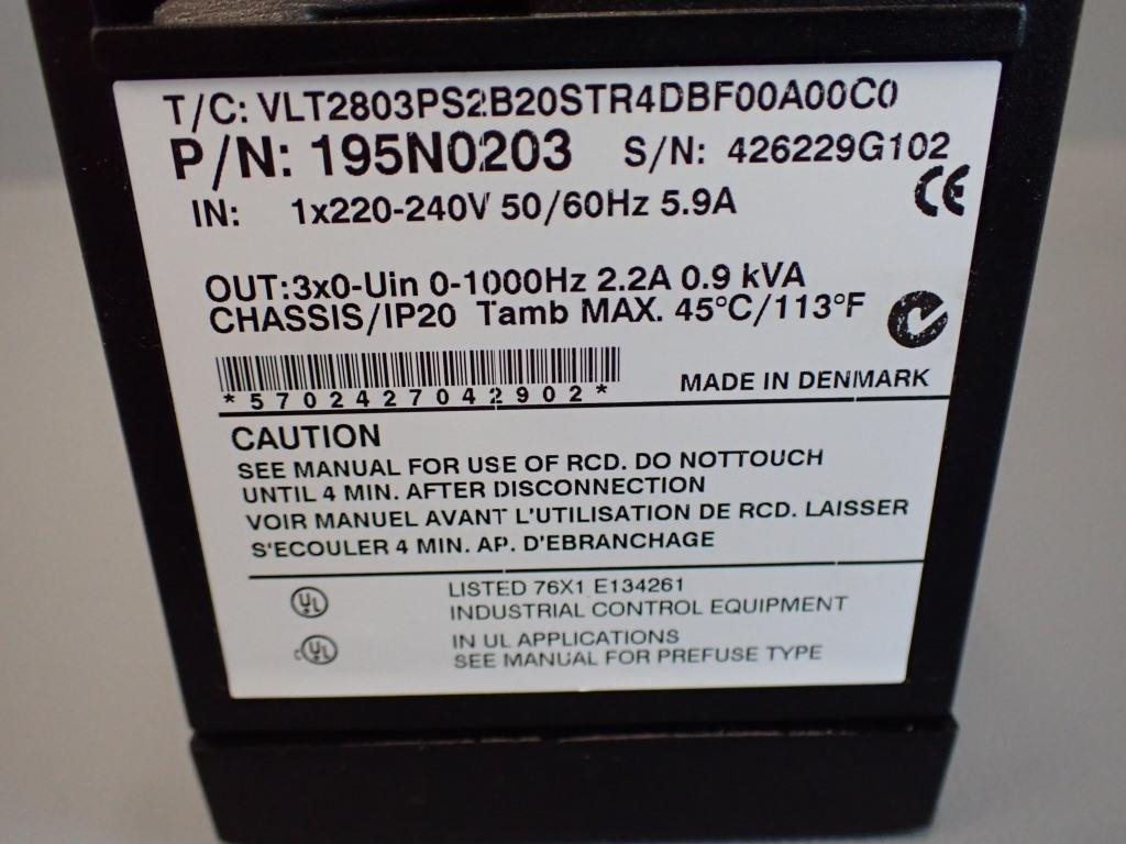 DANFOSS 195N0203