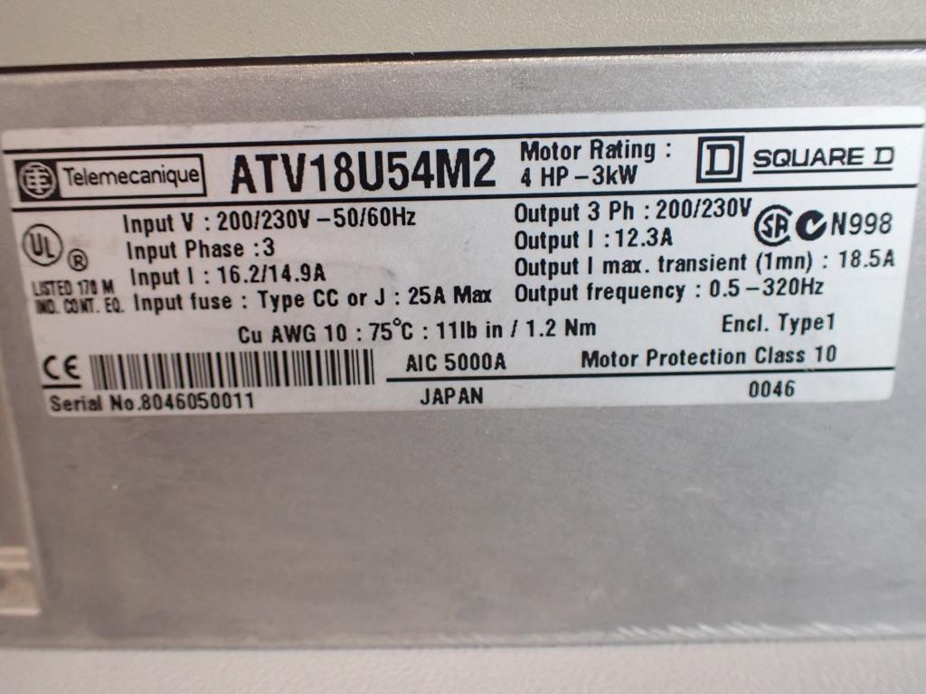 TÉLÉMÉCANIQUE  ATV18U54M2