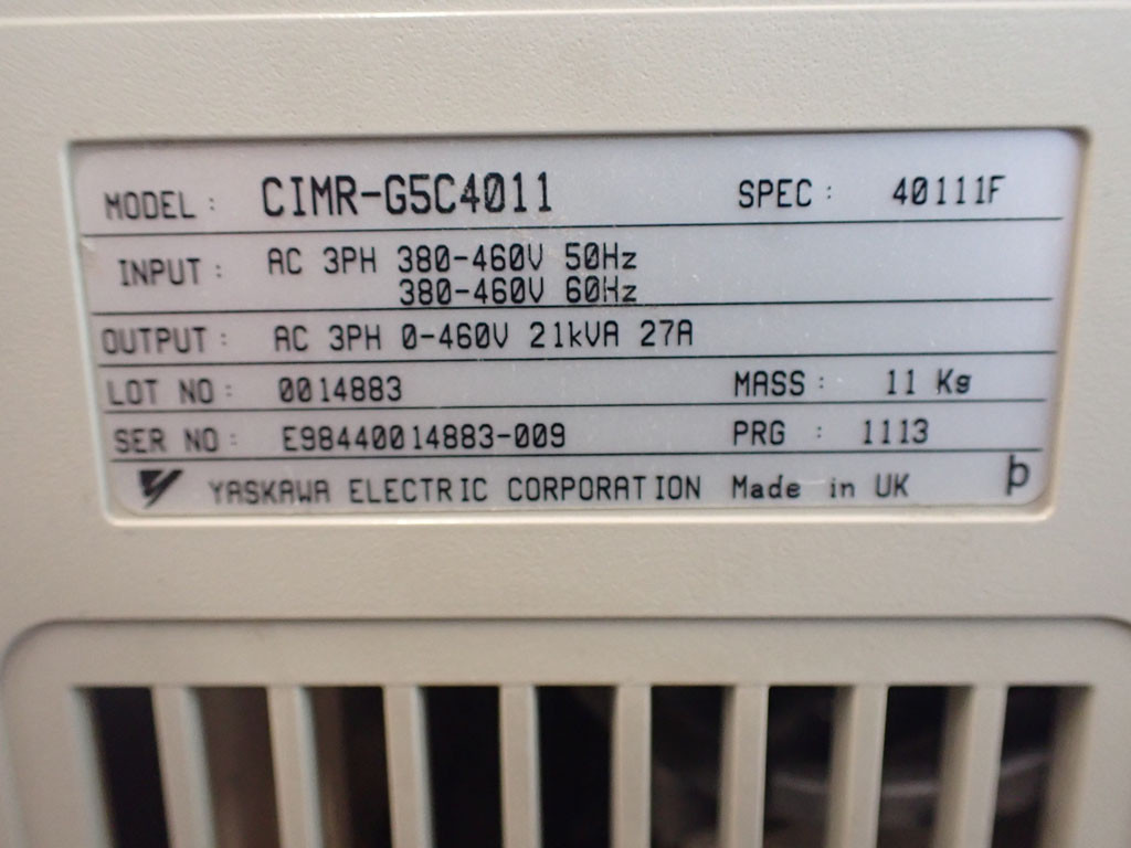 YASKAWA CIMR-G5C4011