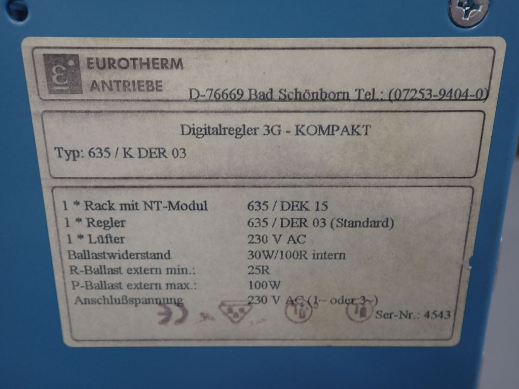 EUROTHERM 635/KDER03