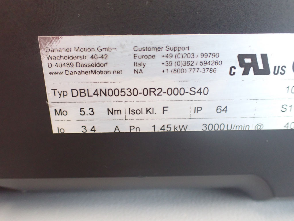 DANAHER DBL4N00530-0R2-000-S40