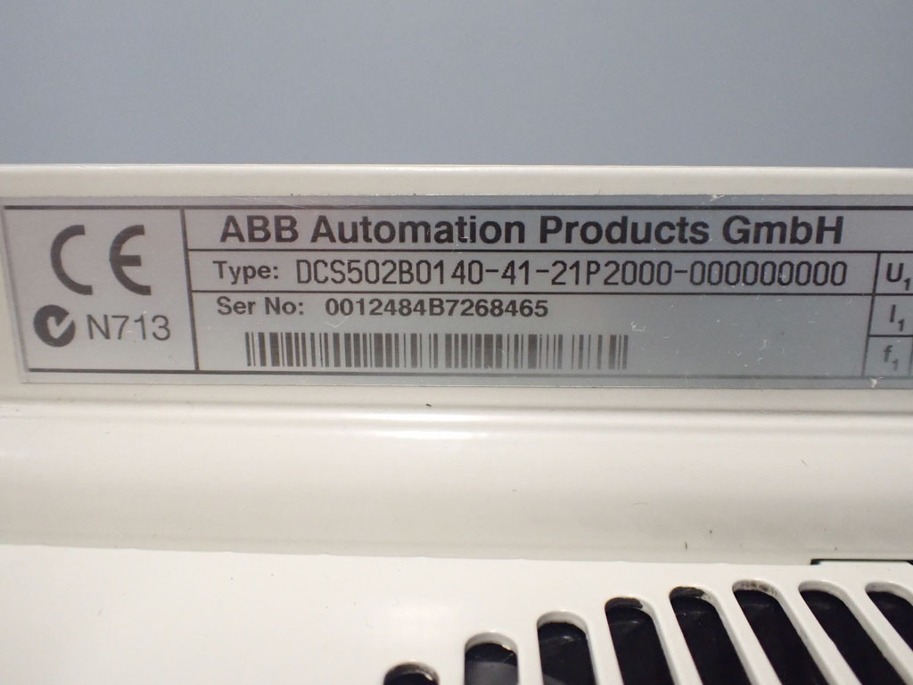 ABB DCS502B0140-41-21P2000-000000000
