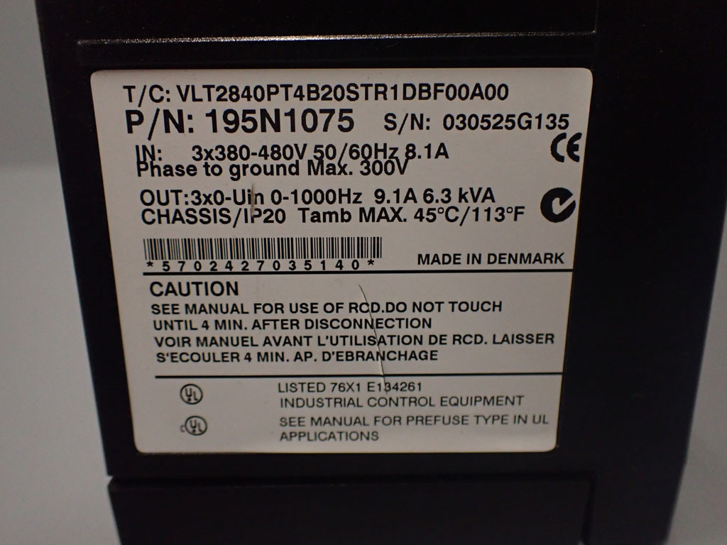 DANFOSS 195N1075