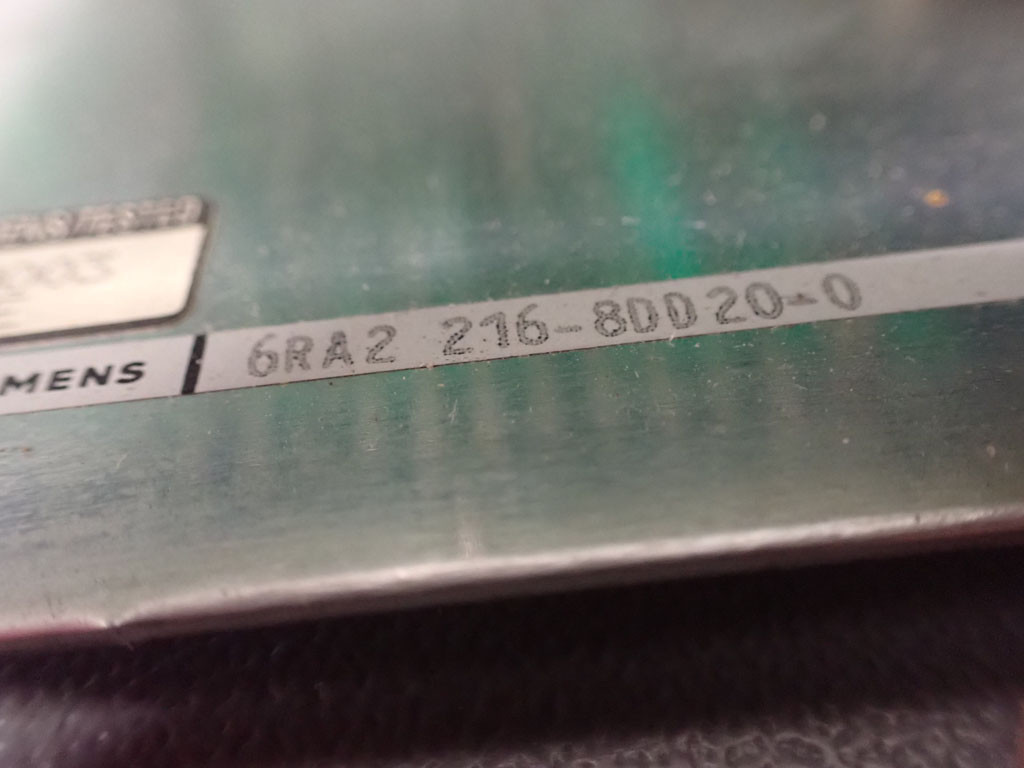 SIEMENS 6RA2216-8DD20-0