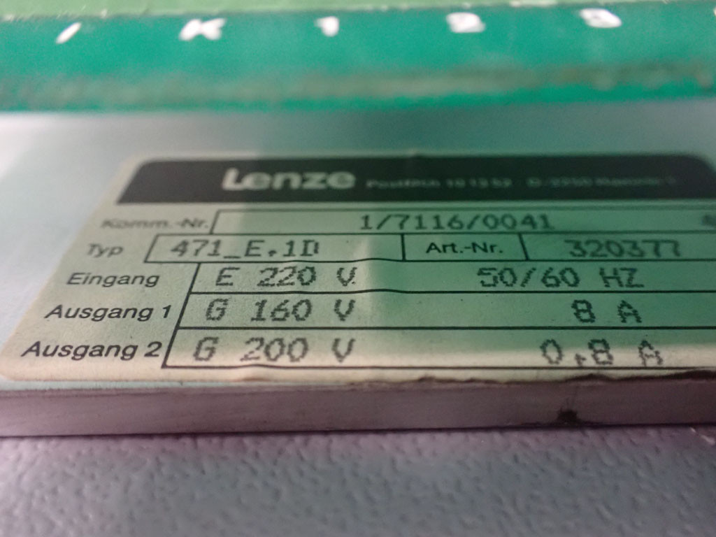 LENZE 471E1D