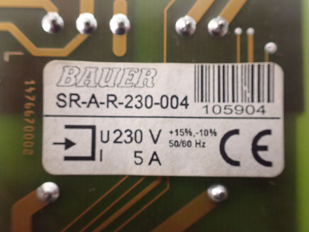 BAUER SR-A-R-230-004