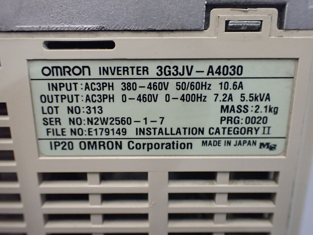 OMRON 3G3JV-A4030