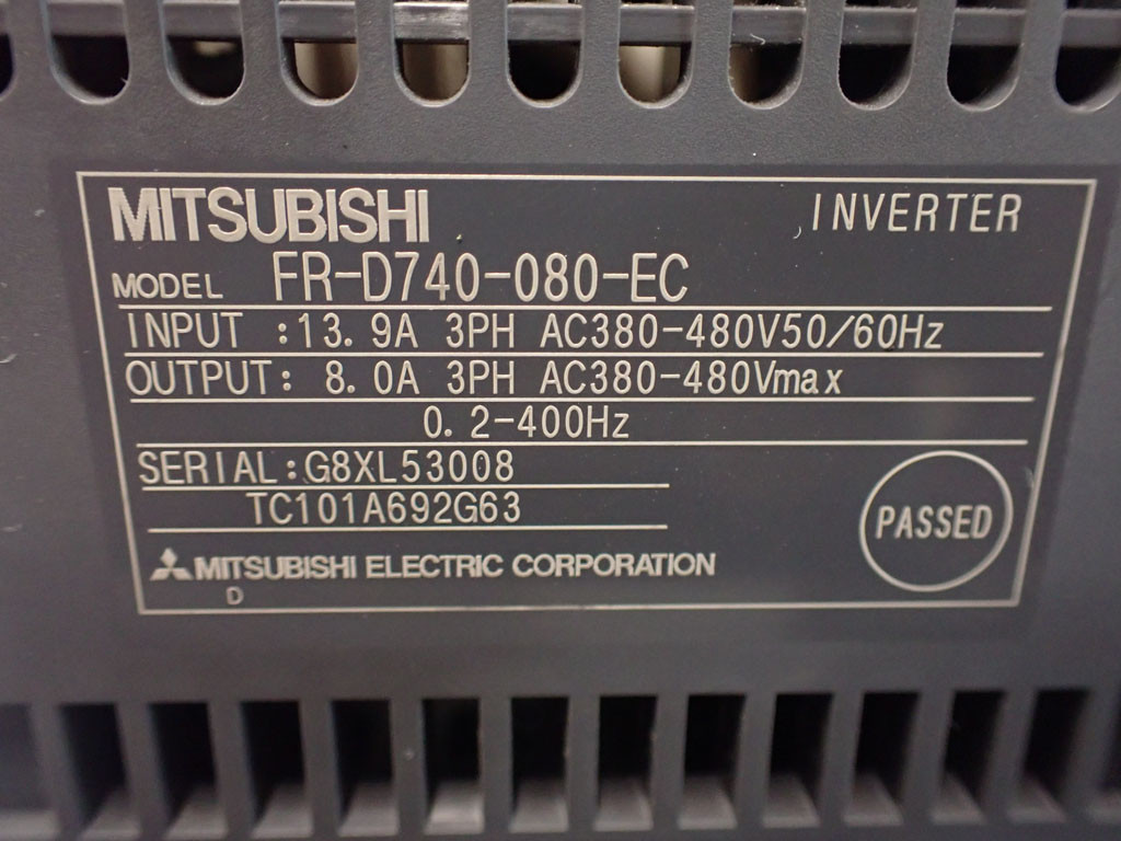 MITSUBISHI FR-D740-080-EC