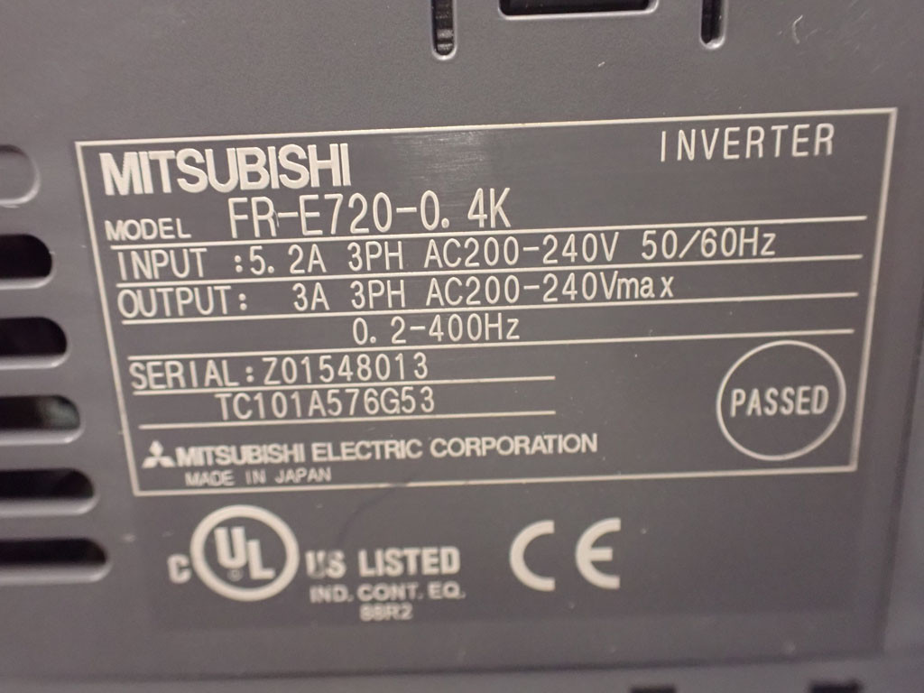 MITSUBISHI FR-E720-0.4K