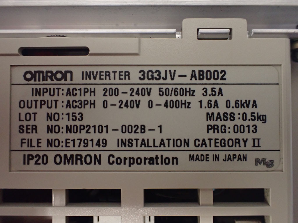 OMRON 3G3JV-AB002