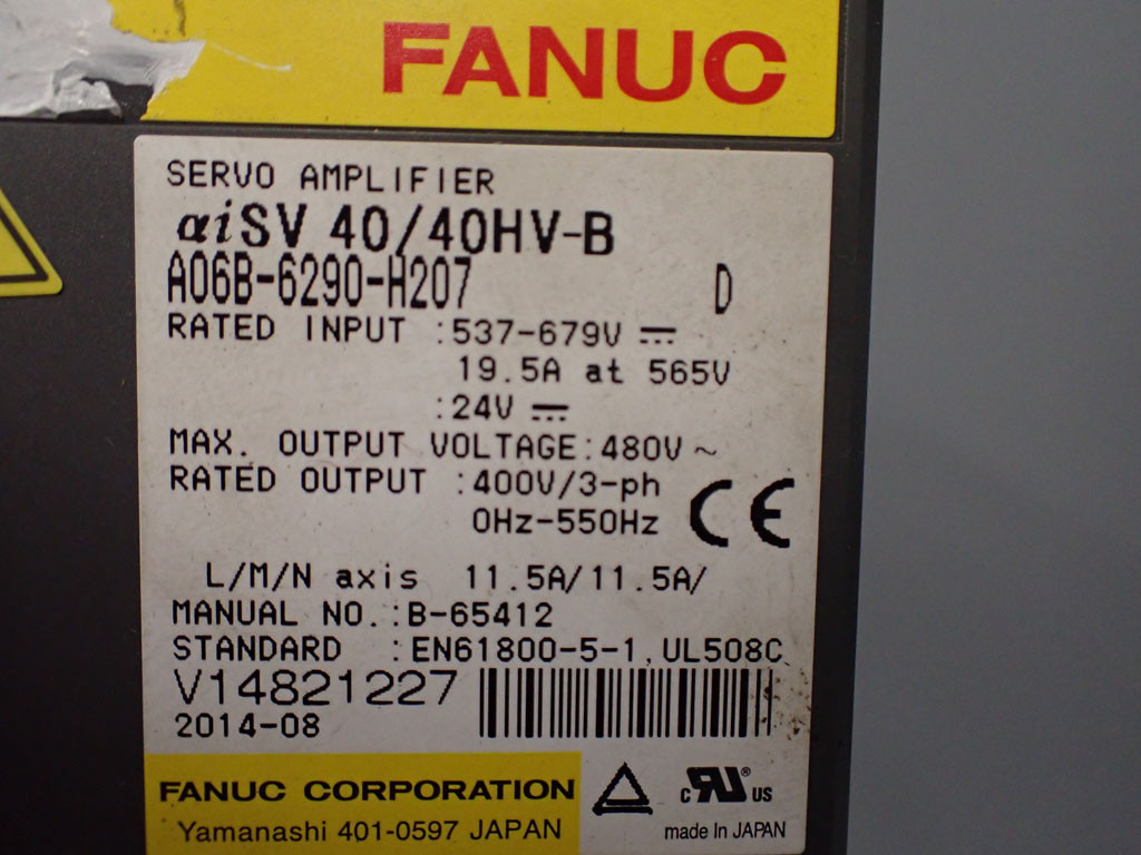 FANUC  A06B-6290-H207