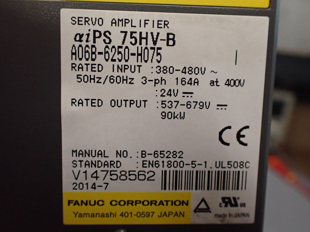 FANUC  A06B-6250-H075