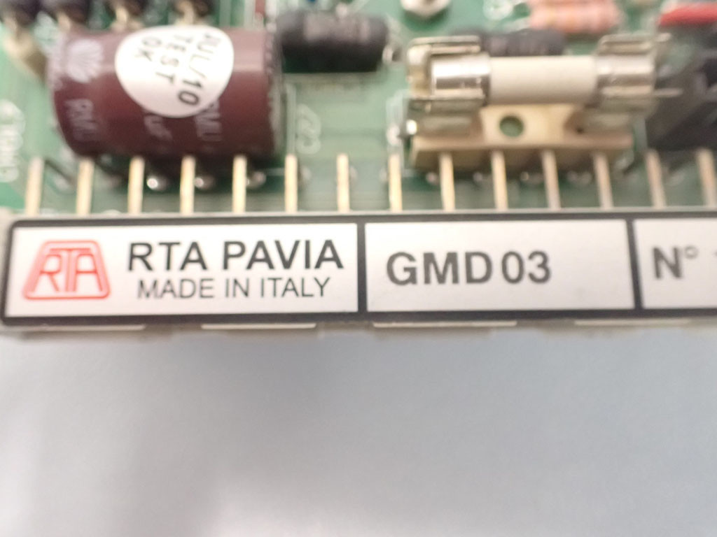 RTA PAVIA GMD03