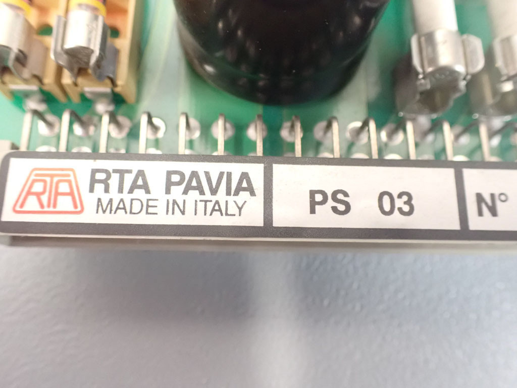 RTA PAVIA PS03