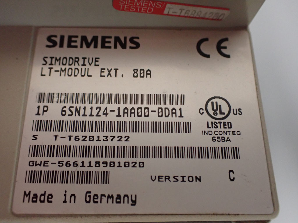 SIEMENS 6SN1124-1AA00-0DA1