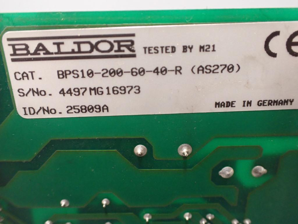BALDOR BPS10-200-60-40-R