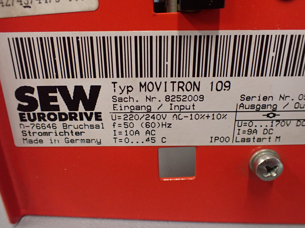 SEW-EURODRIVE 8252009