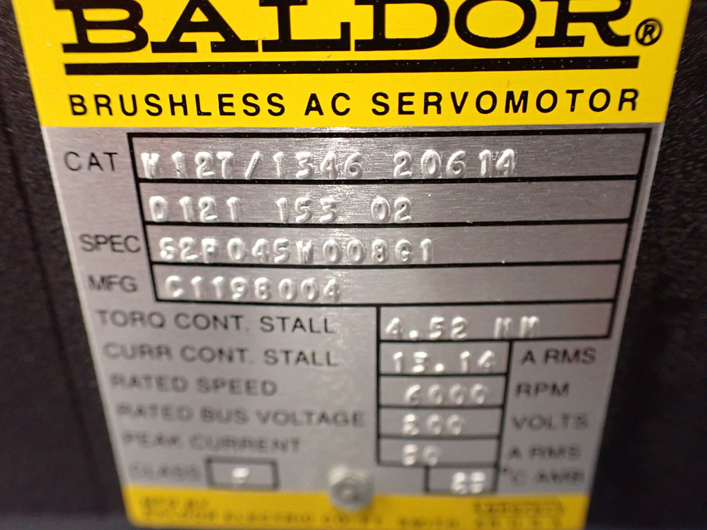 BALDOR D121-153-02/W127/134620614