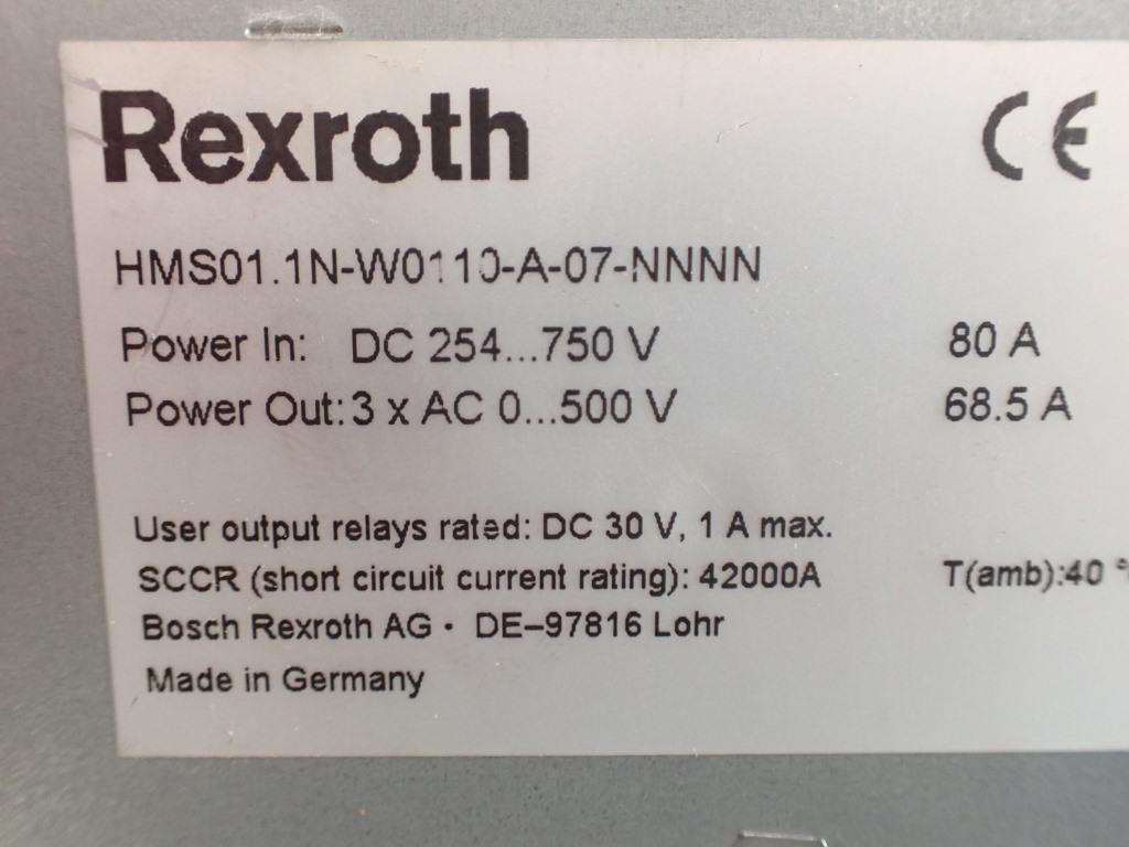 REXROTH HMS01.1N-W0110-A-07-NNNN