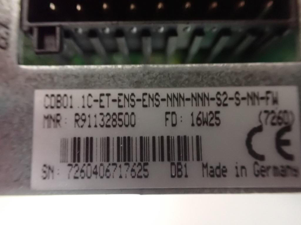 REXROTH CDB01.1C-ET-ENS-ENS-NNN-NNN-S2-S-NN-FW