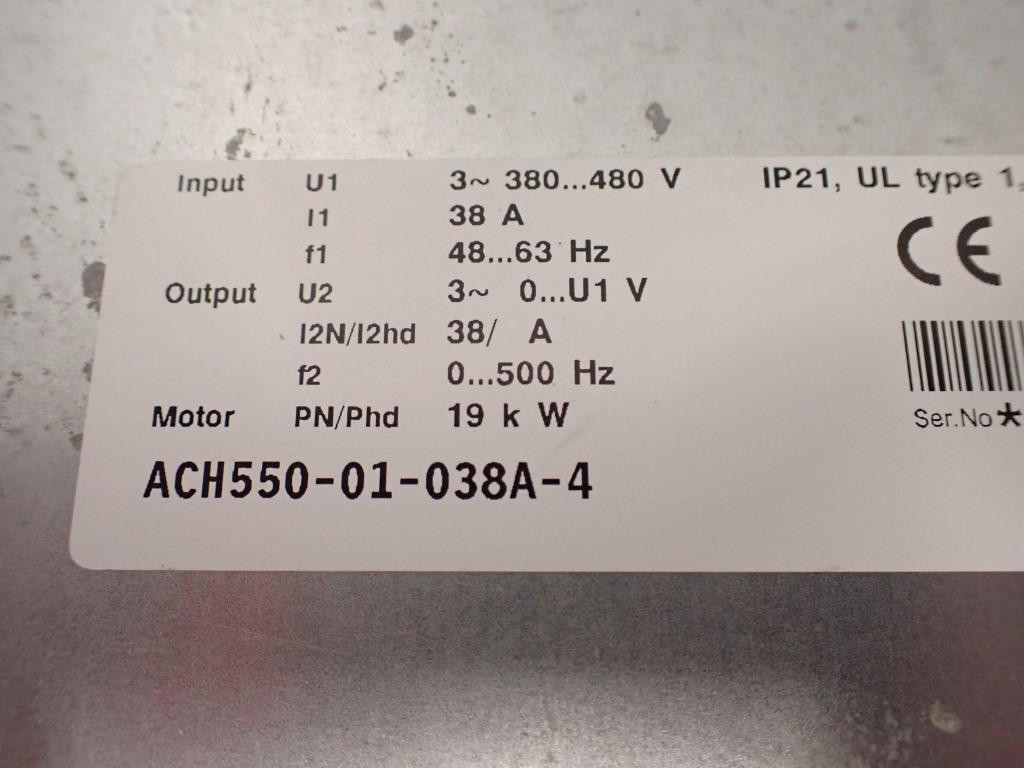 ABB ACH550-01-038A-4