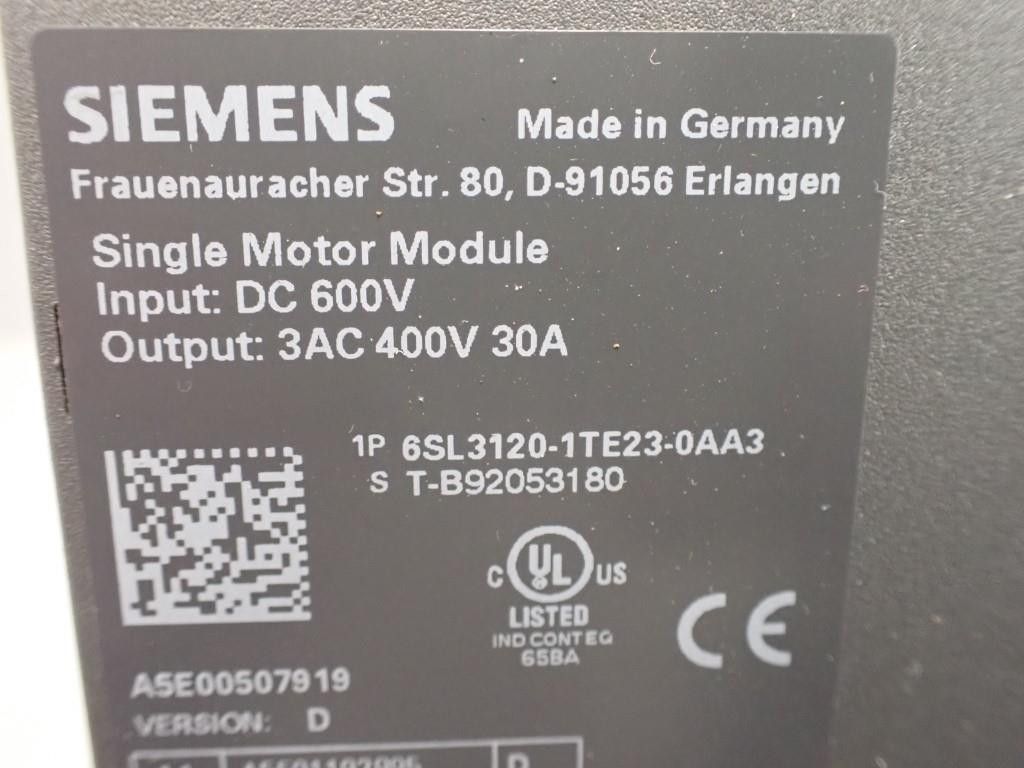 SIEMENS  6SL3120-1TE23-0AA3
