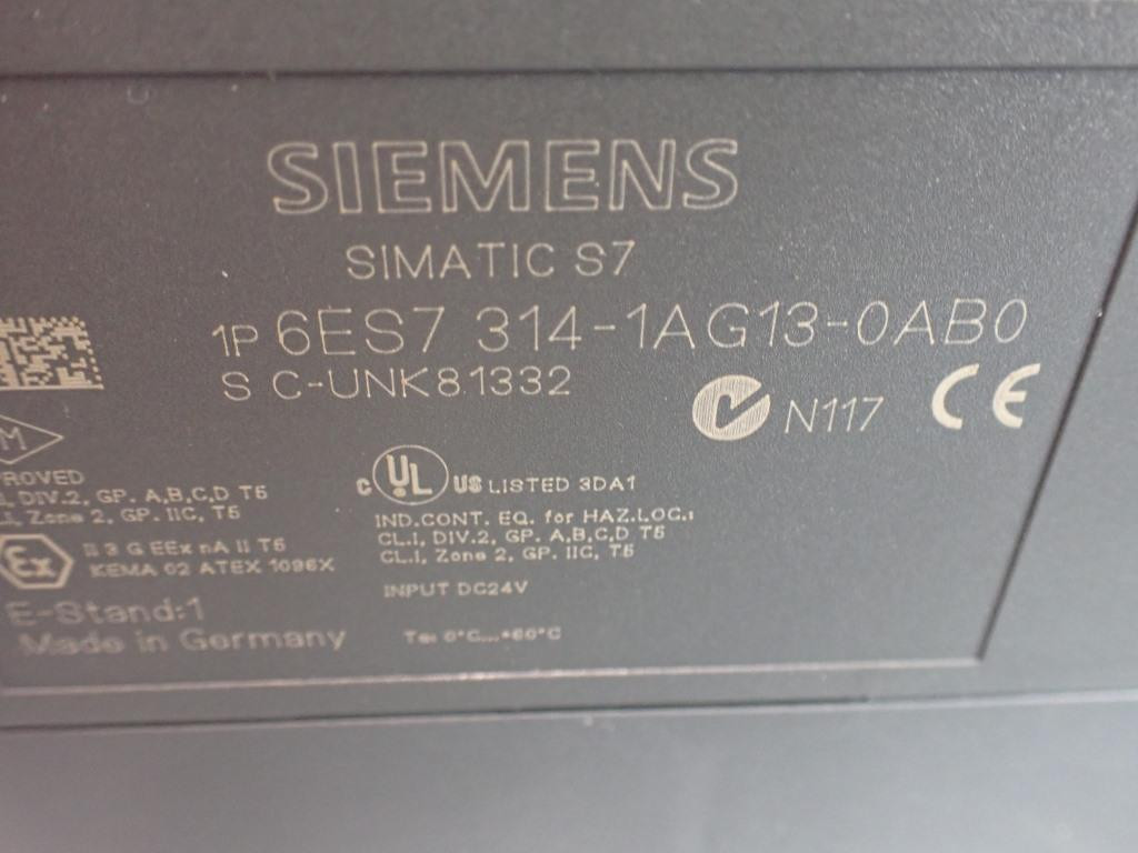 SIEMENS 6ES7314-1AG13-0AB0