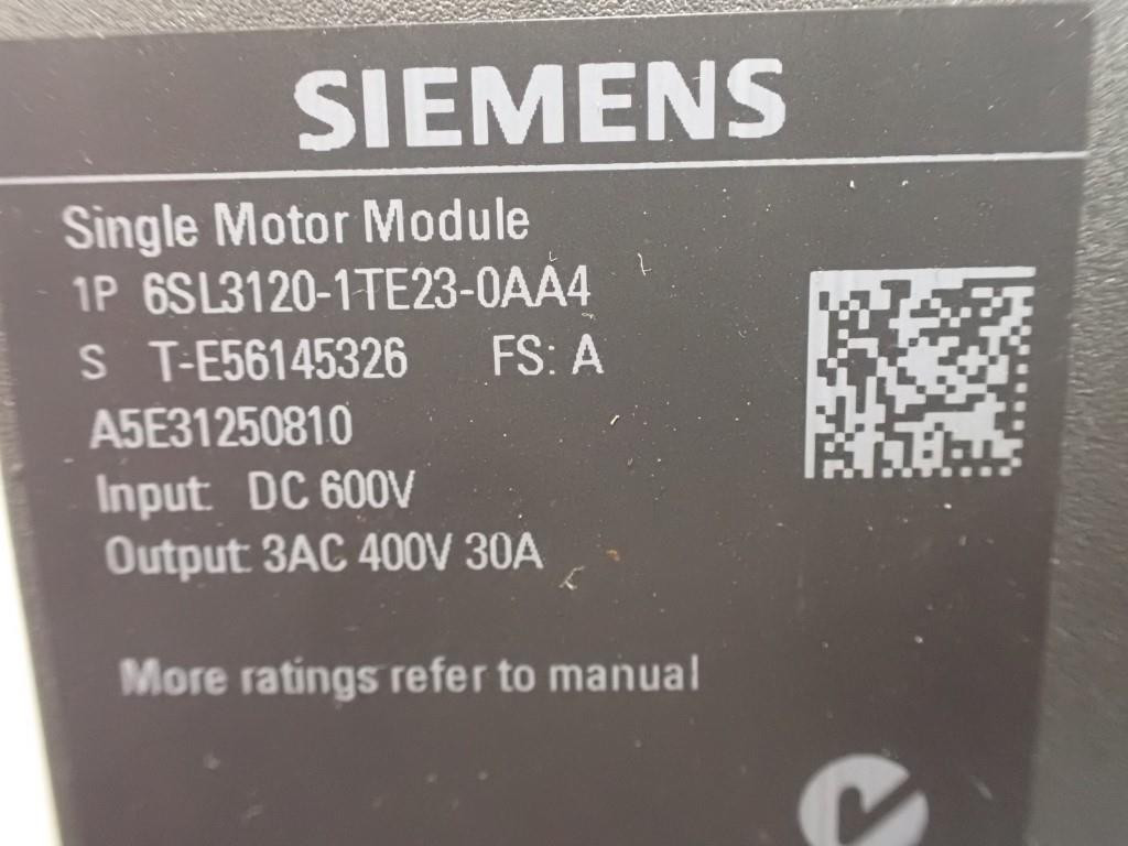 SIEMENS 6SL3120-1TE23-0AA4