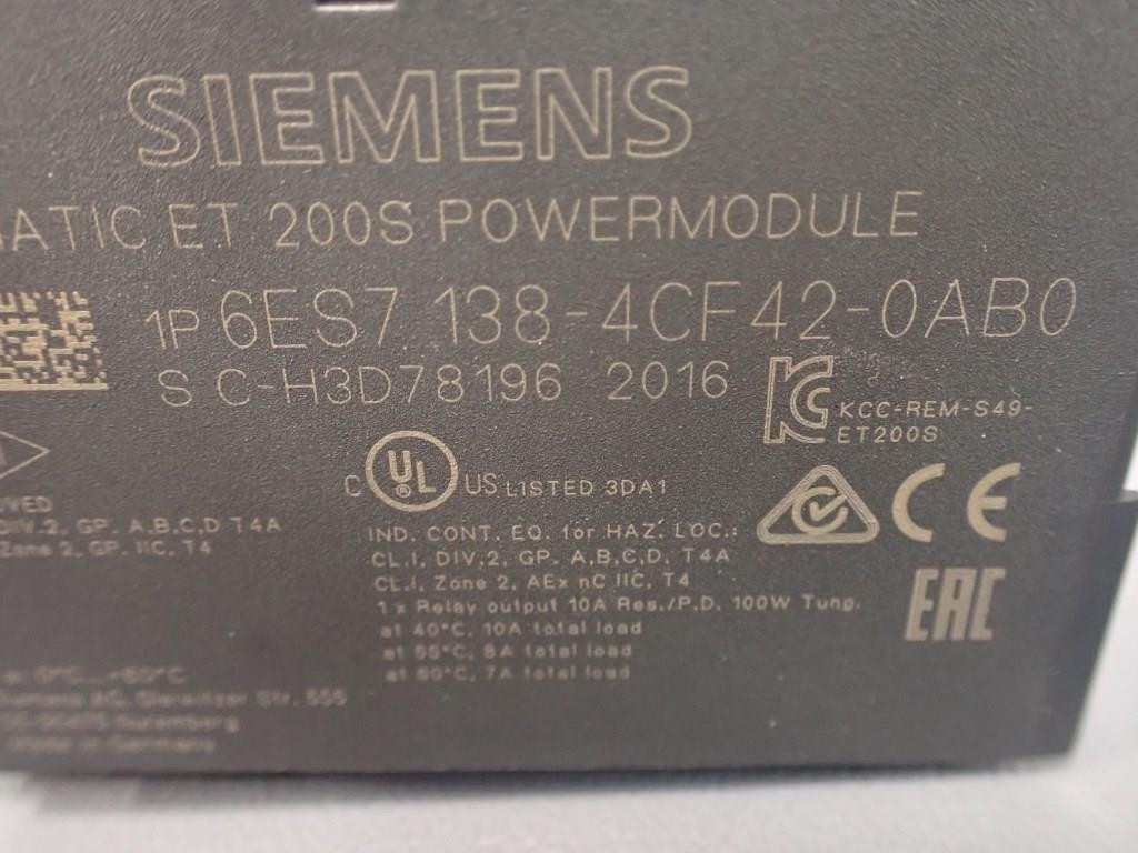 SIEMENS 6ES7138-4CF42-0AB0