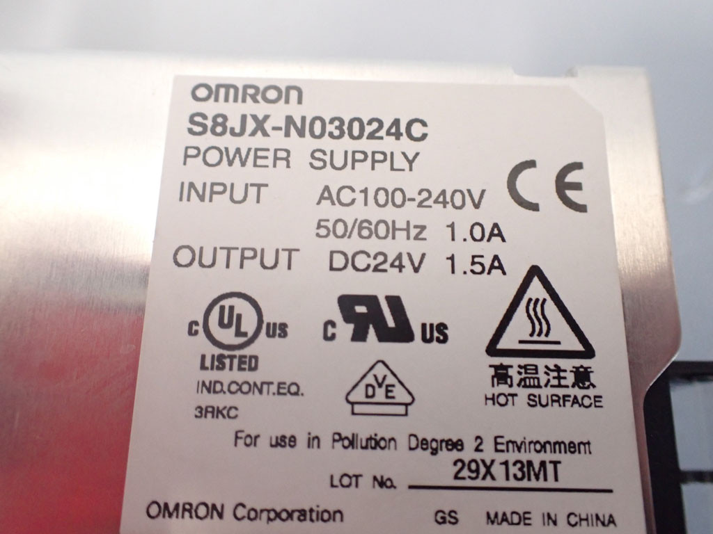OMRON S8JX-N03024C